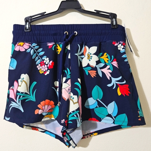 LOFT Floral Swim Shorts - Picture 1 of 5